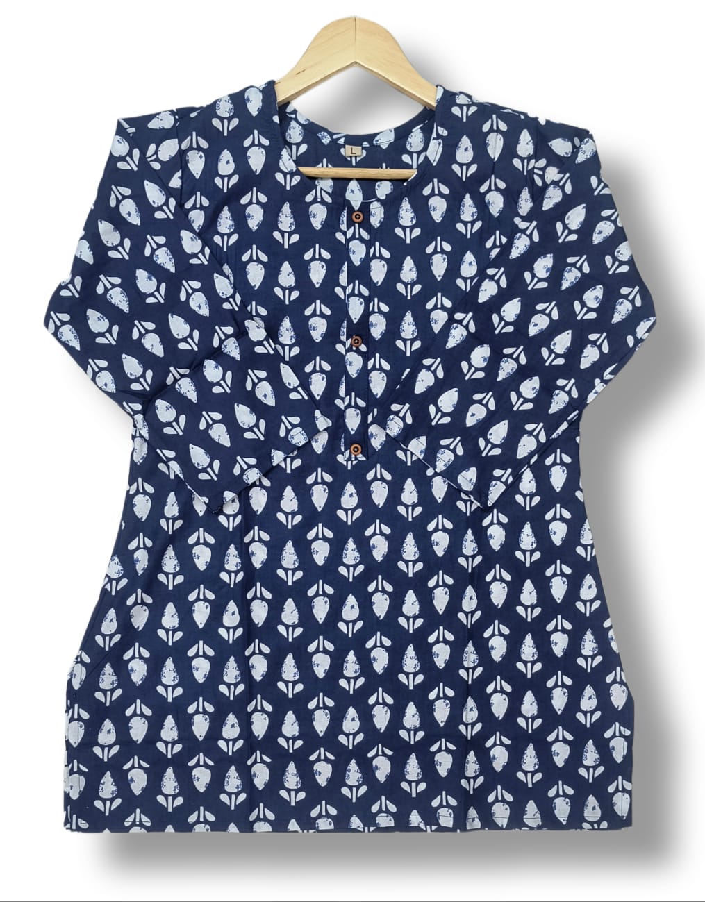 PRIMIUM PRINTED COTTON SHORT KURTI