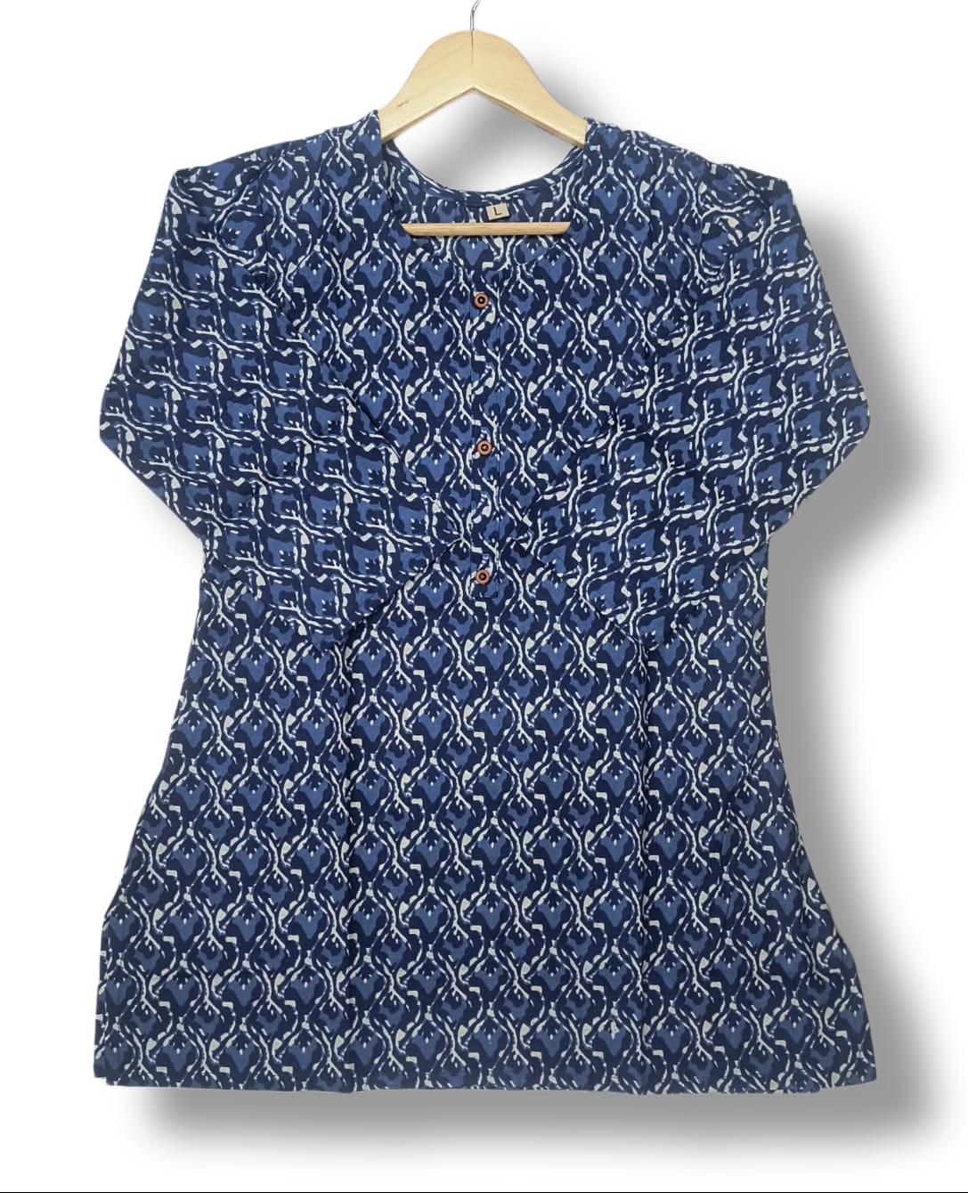 PRIMIUM PRINTED COTTON SHORT KURTI