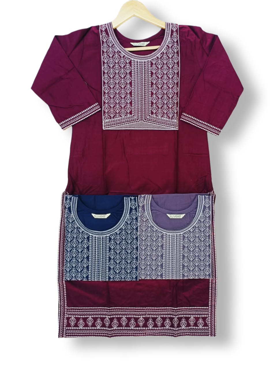RAYON EMBROIDERY KURTI