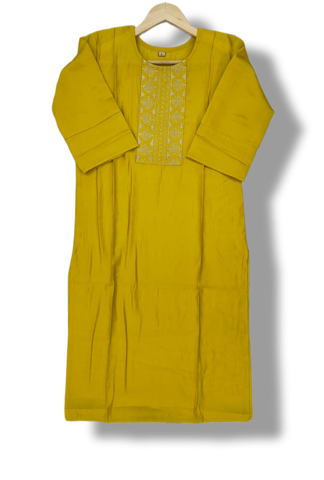 ROMAN SILK EMBROIDERY KURTI