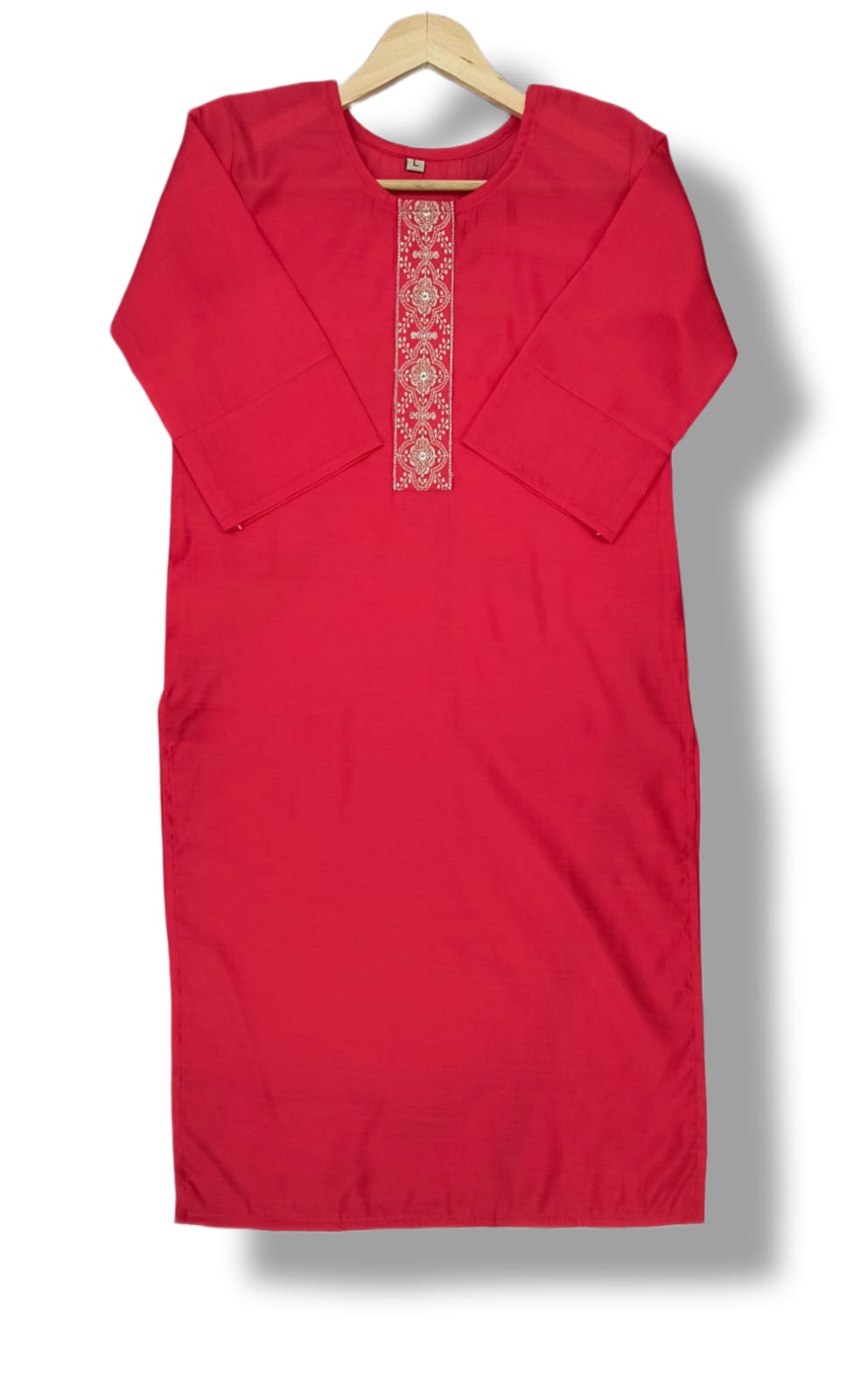 ROMAN SILK EMBROIDERY KURTI