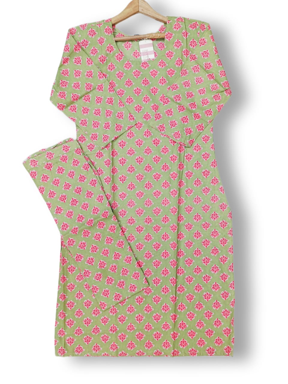 PREMIUM PRINTED COTTON KURTI PANT SET