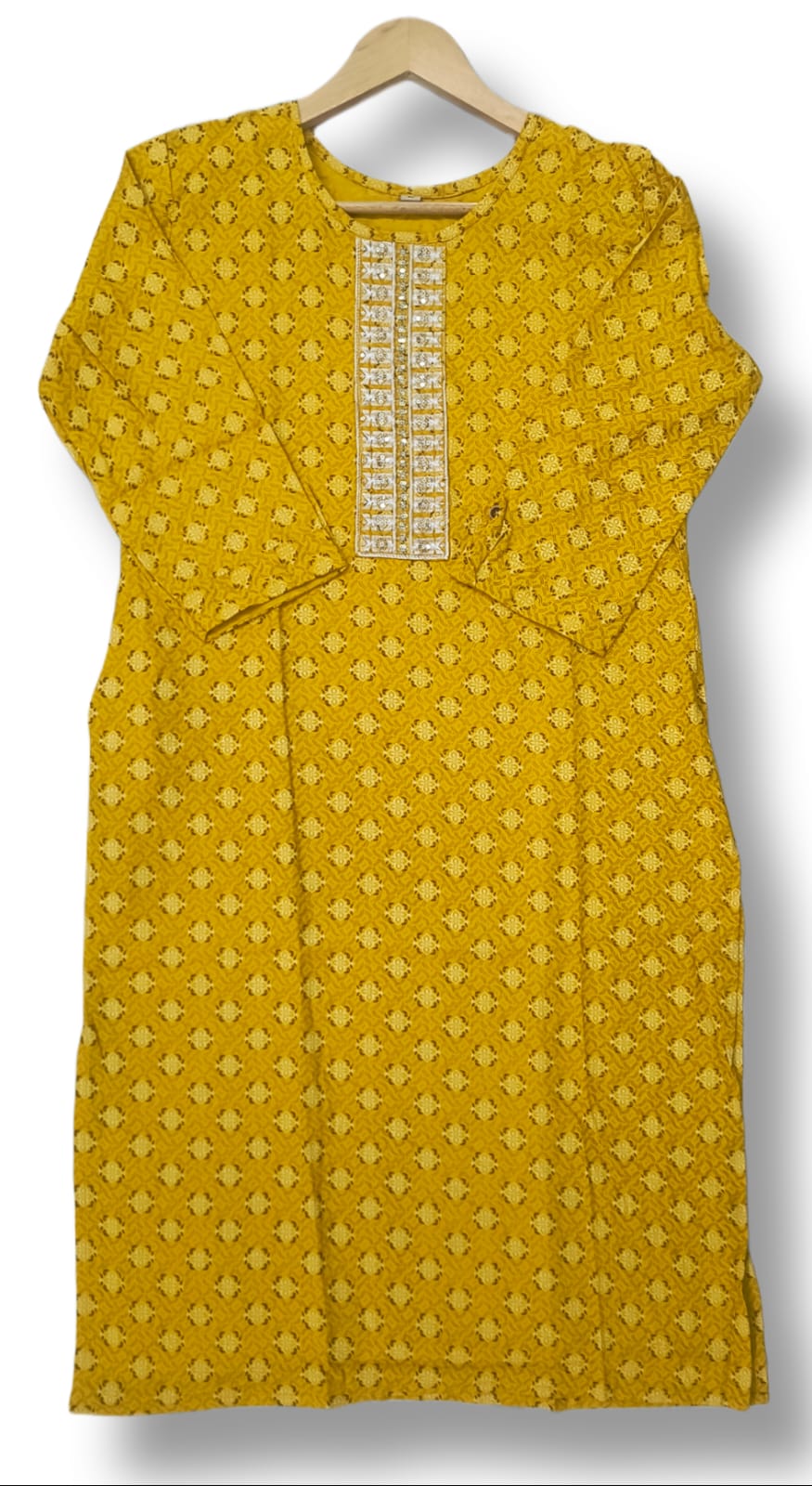 PRINTED RAYON EMBROIDERY KURTI