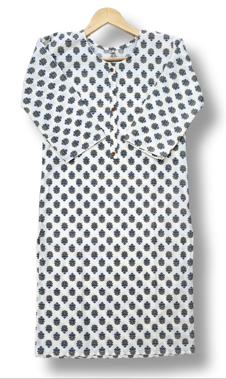 PRINTED COTTON KURTI