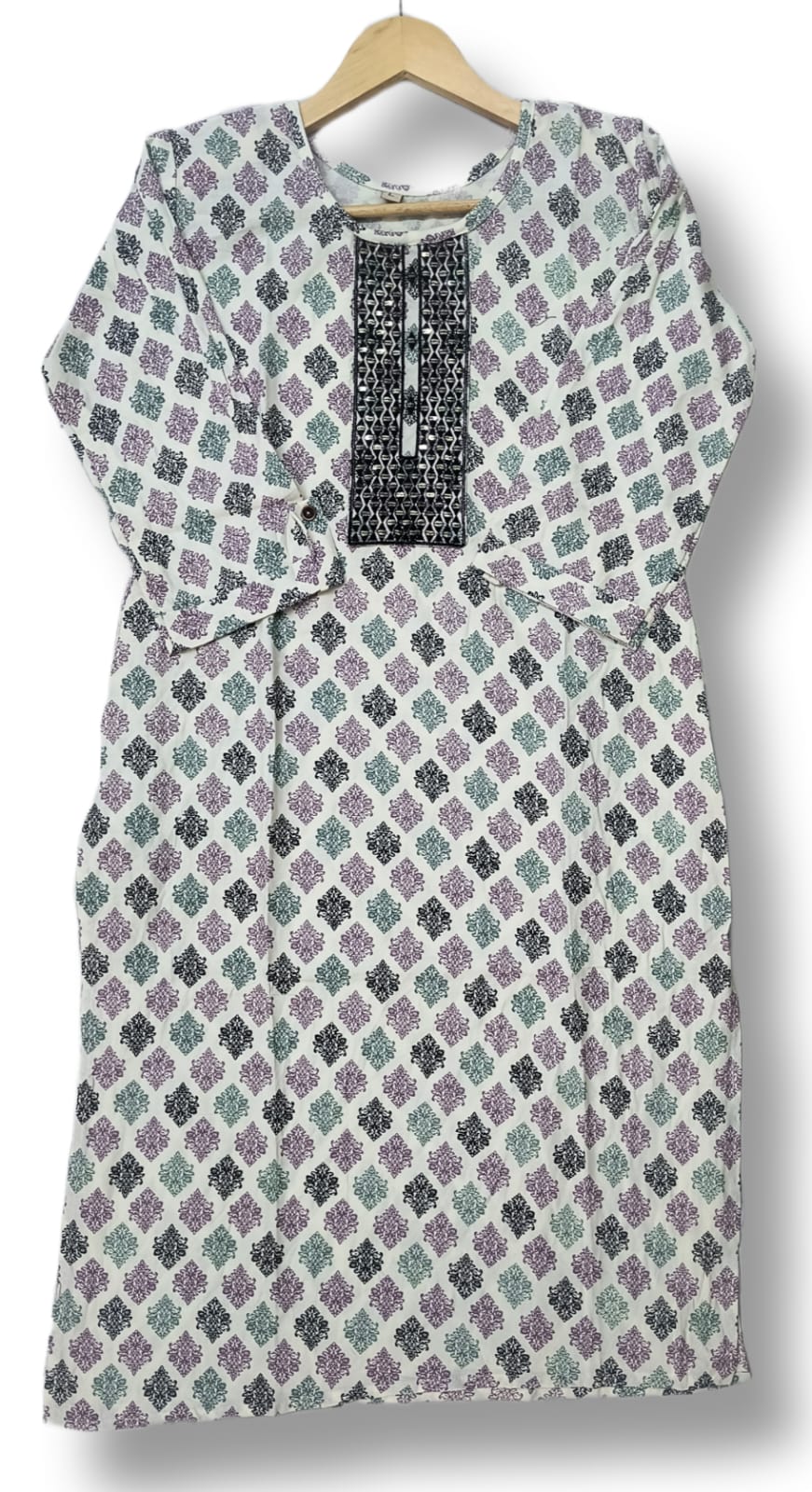 PRINTED RAYON EMBROIDERY KURTI