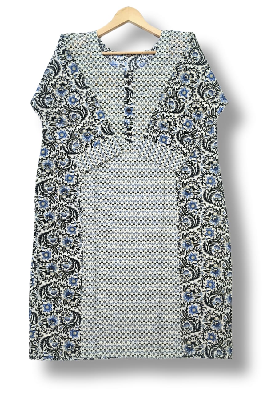 PRINTED COTTON MIX & MATCH KURTI