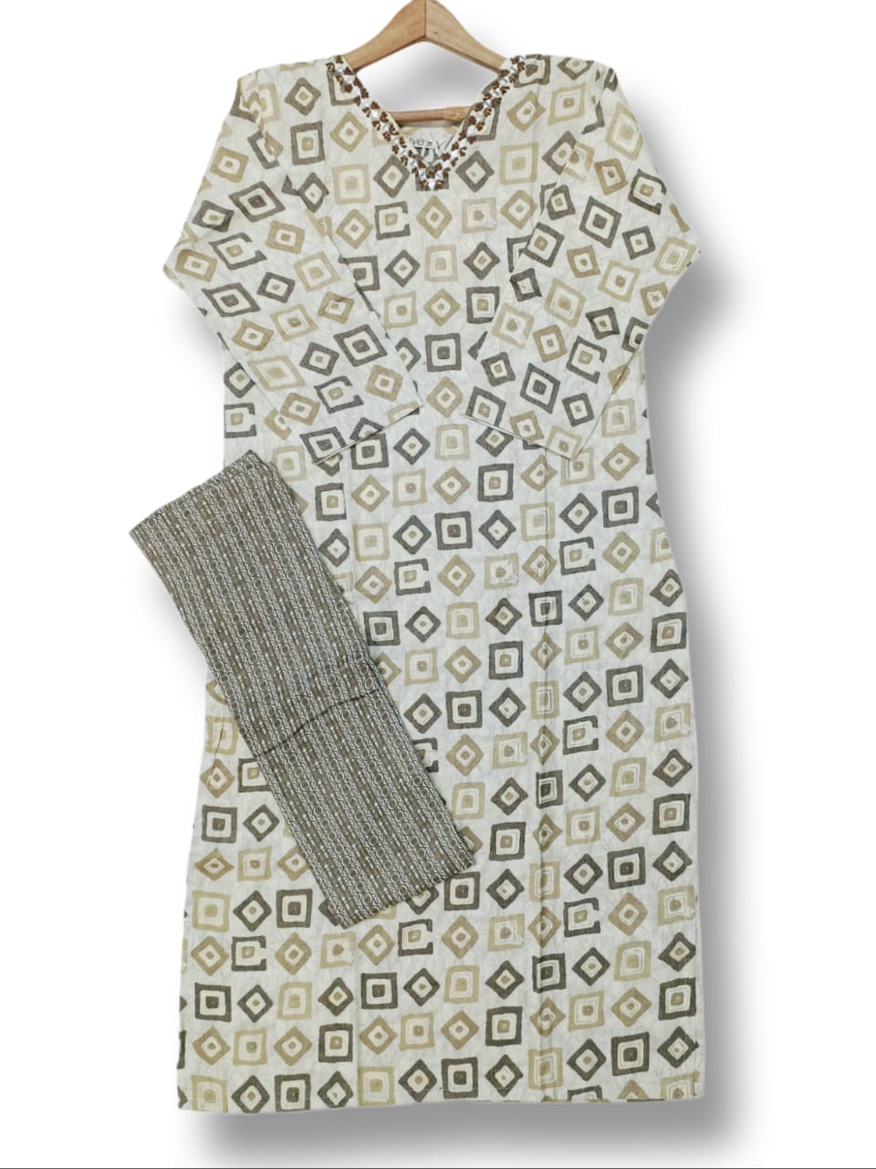 CAPSULE RAYON FANCY KURTI PANT SET