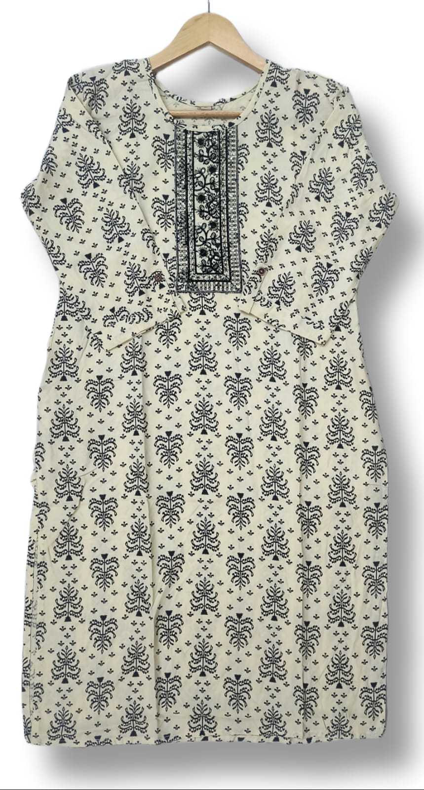 PRINTED RAYON EMBROIDERY KURTI