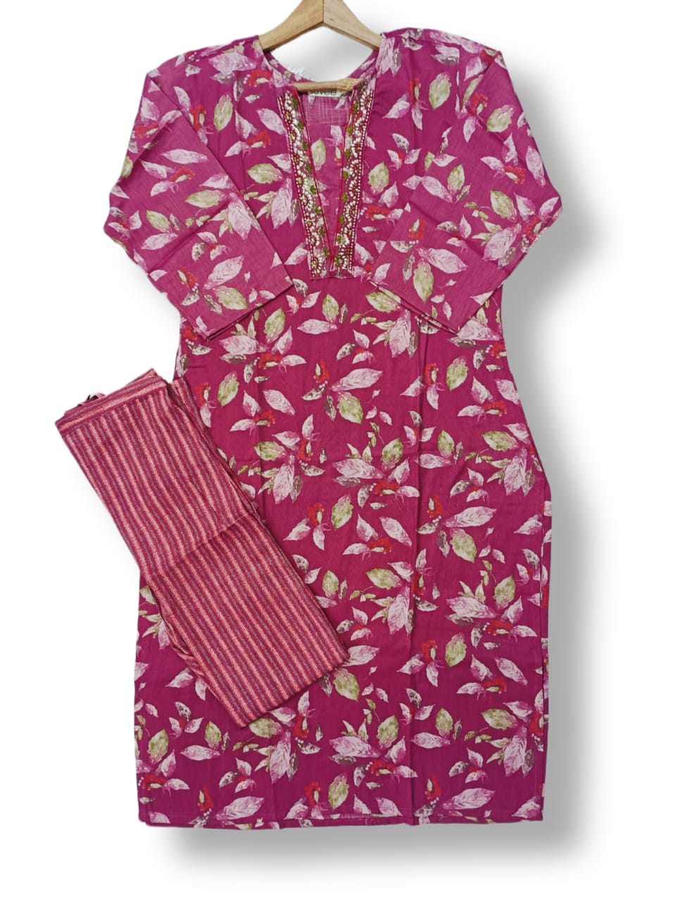 CAPSULE RAYON FANCY KURTI PANT SET