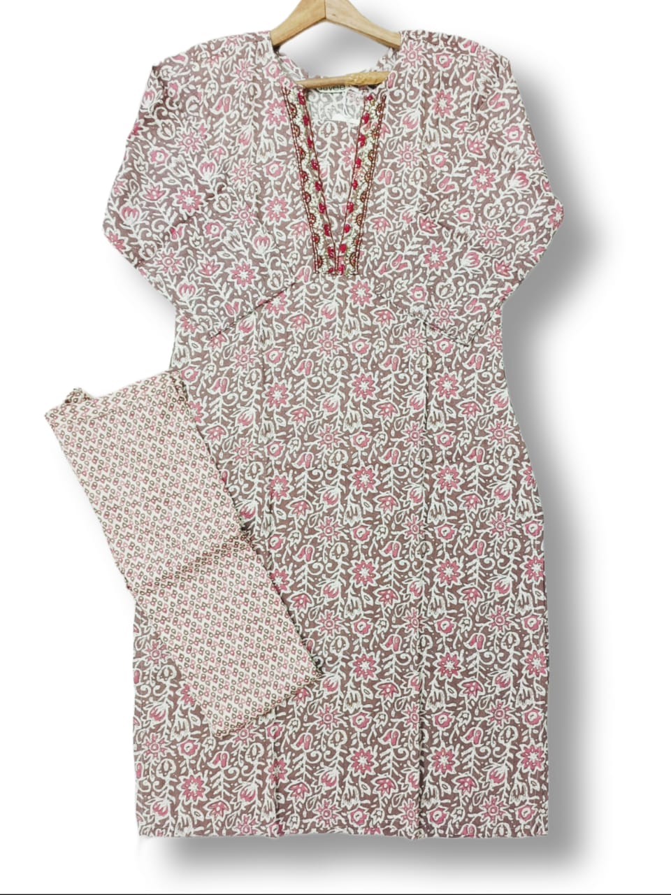 CAPSULE RAYON FANCY KURTI PANT SET