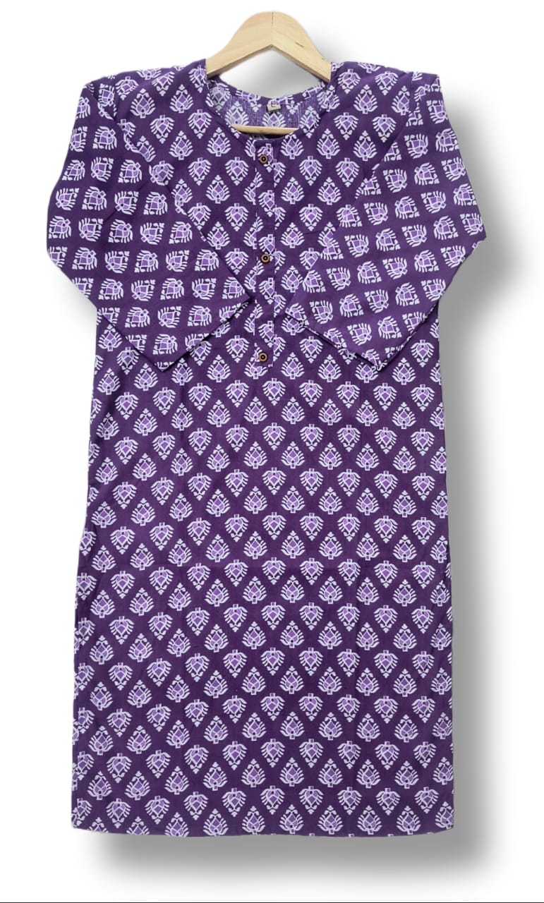 PRINTED COTTON KURTI