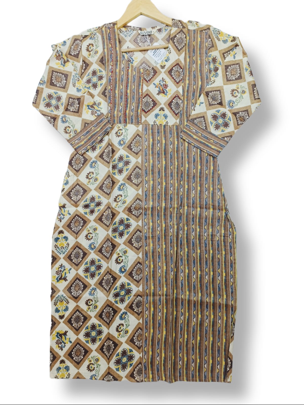 CAPSULE RAYON MIX AND MATCH PRINTED KURTI