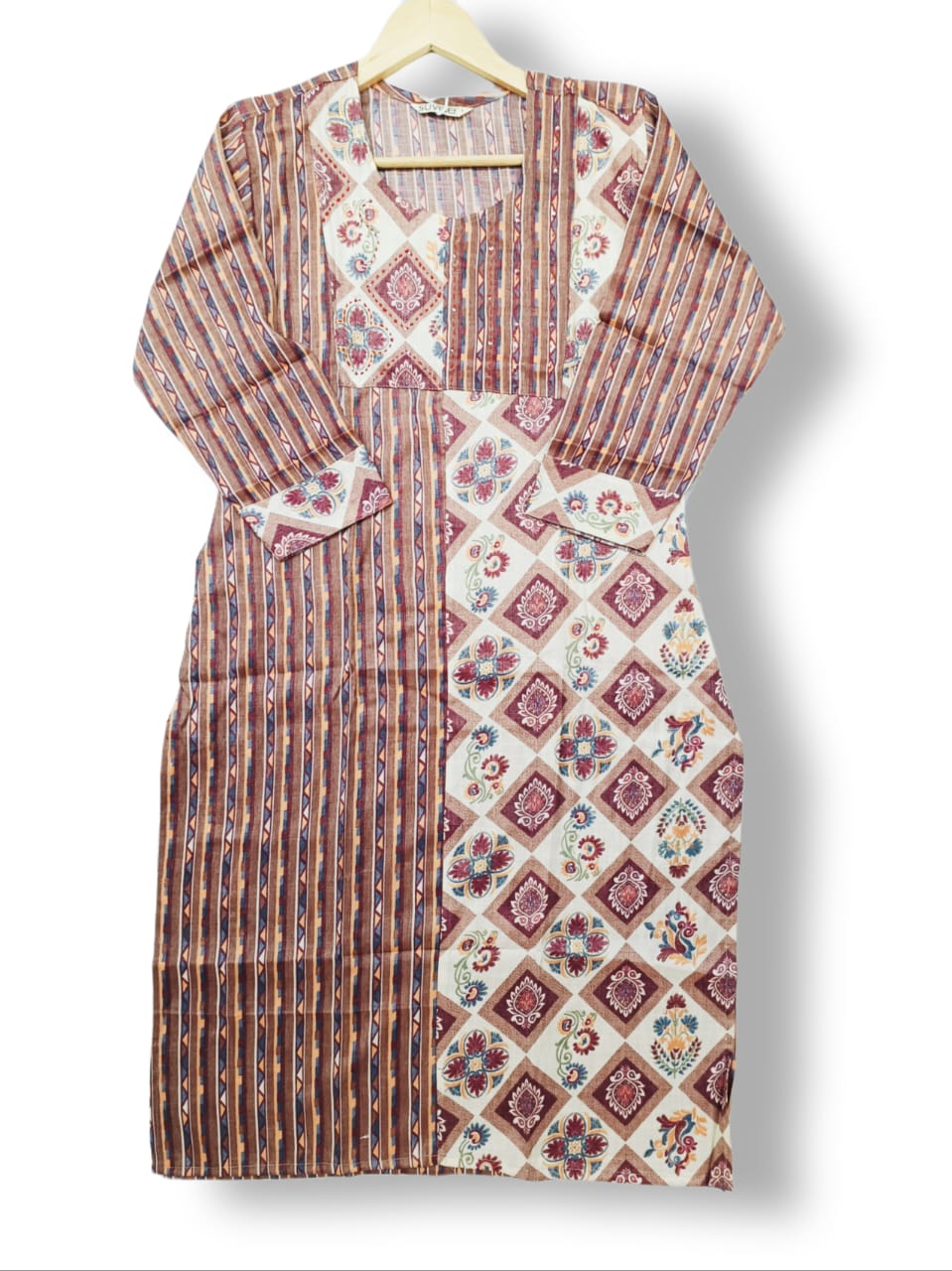 CAPSULE RAYON MIX AND MATCH PRINTED KURTI