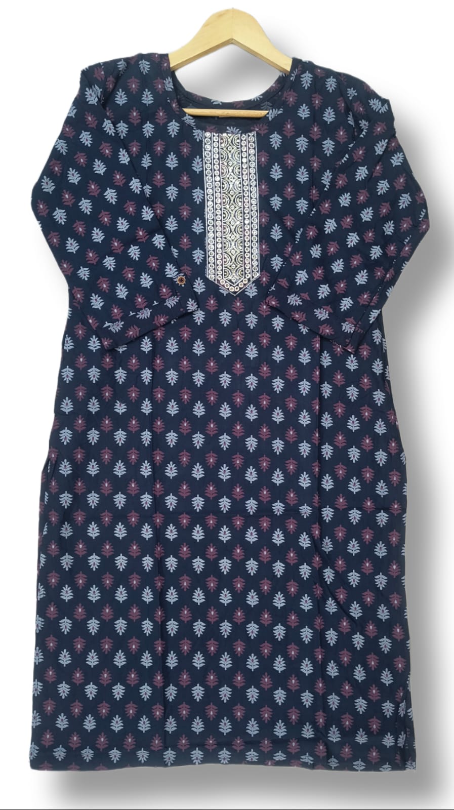 PRINTED RAYON EMBROIDERY KURTI