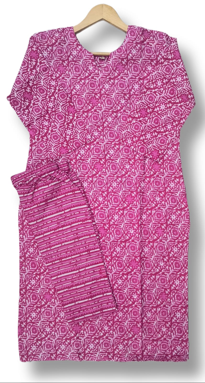 PREMIUM CAMBRIC COTTON KURTI PANT SET