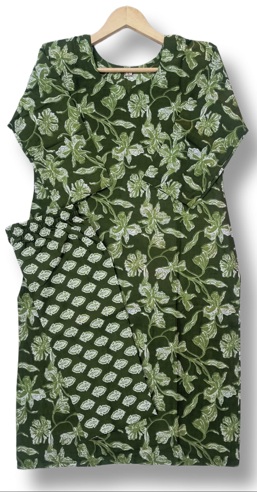 PREMIUM CAMBRIC COTTON KURTI PANT SET