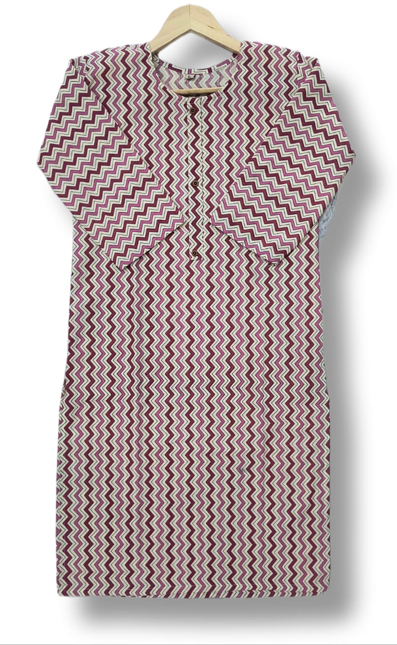 PRINTED COTTON KURTI