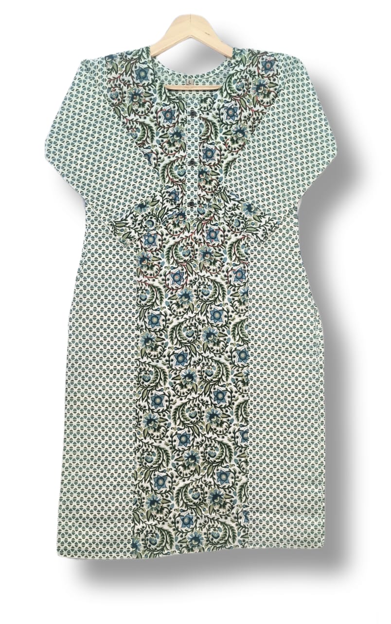 PRINTED COTTON MIX & MATCH KURTI